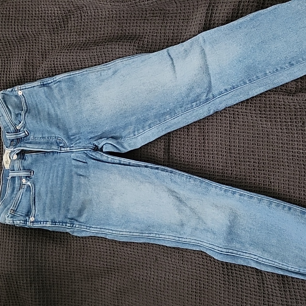 Madewell Hayden 10 in. High rise skinny jeans
